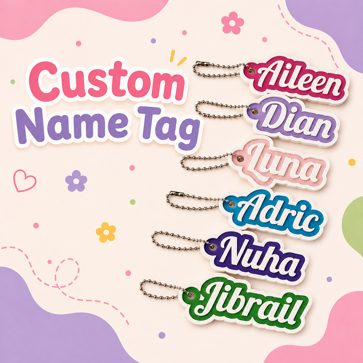 ✨Custom Name Tag ✨