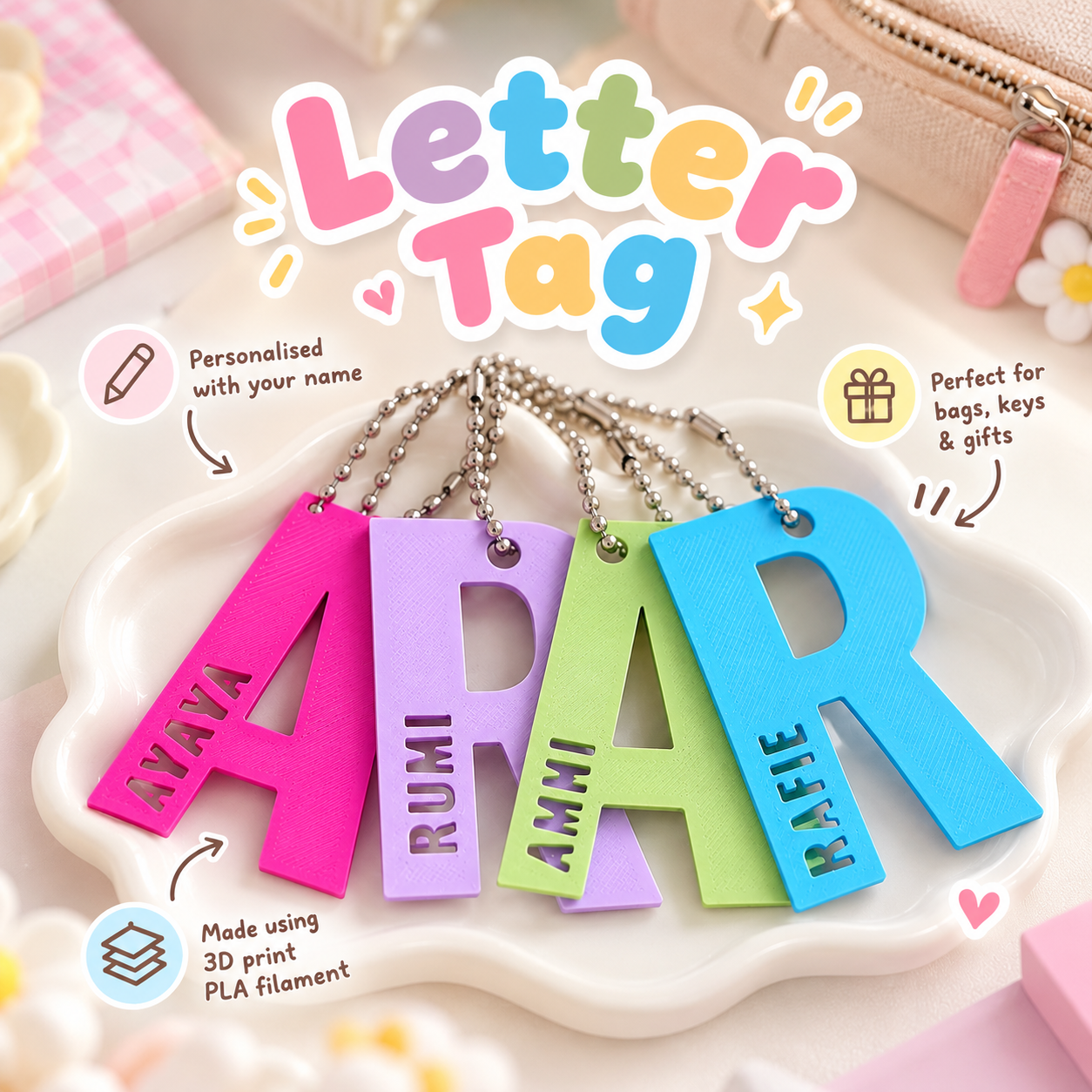 Letter Tag